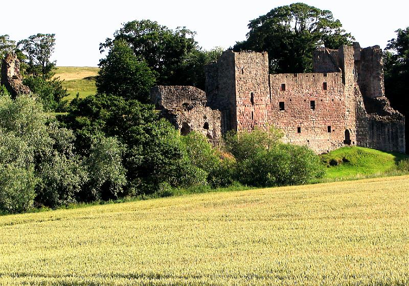 Hailes Castle in the sun.JPG